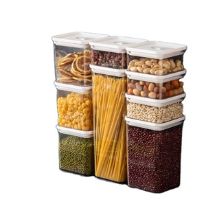 Rice storage jar Dry food Container 500ml Storage boxes Kitchen Organizer plastic Storage Jar