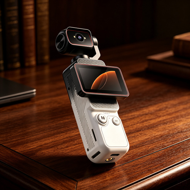 New Arrival Pocket Camera Factory Custom Portable Vlog Video Camera with Rotating Lens