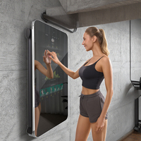 Equipo de Gimnasio Multifuncional de Metal para Montar en la Pared, Modelo SPlan Y Trainer Unisex, con Pila de Pesas de 100 kg y Pantalla Táctil de 24 Pulgadas