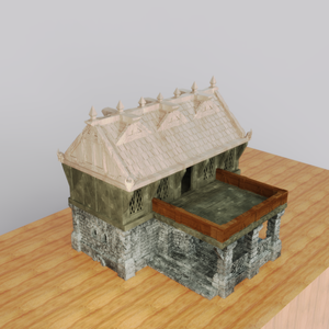 Miniature in Resina <span class=keywords><strong>Personalizzate</strong></span>, Figurine di Case con Texture Opaca, Edifici Medievali in Miniatura, <span class=keywords><strong>Statuette</strong></span> Souvenir - Product Image 6