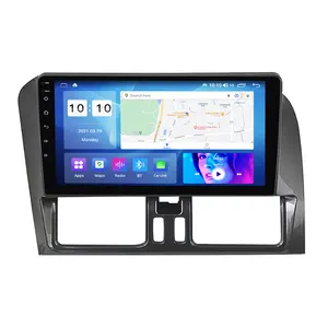 MEKEDE Android 8コア8128GヘッドレストモニターVolvo XC60 2009 -2017 WIFI GPS BTGPSカープレイ360カメラスプリットスクリーンカーGPS