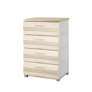6004 Classical plastic layers and plastic drawers storage furniture storage wardrobe cabinet