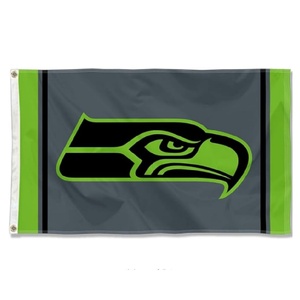 西雅图海鹰队 12 号旗帜 3x5 英尺大号旗帜，适用于草坪、庭院、花园、家居、户外装饰横幅，工厂批发定制 - Product Image 2
