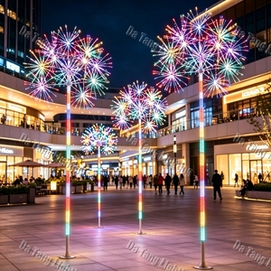 Escultura Luminosa con Forma de Árbol de Fuegos Artificiales para el Festival de Primavera, Ideal para Centros Comerciales, Parques, Resorts y Exhibiciones en Celebraciones Públicas - Product Image 5