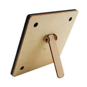 Cadre photo puzzle en MDF vierge pour sublimation, créatif et personnalisable, avec support de bureau et aimant de réfrigérateur (lot de 4 pièces) - Product Image 6