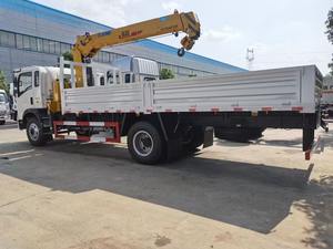 Sino HOWO 4X2รถบูมเครนไฮดรอลิกขับเคลื่อนทุกล้อ8ตันเครื่องยนต์ Weichai ปั๊มประสิทธิภาพสูงตลับลูกปืนสำคัญ - Product Image 6