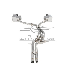 Silenciador de sistema de escape de servicio ODM Cat-Back para <span class=keywords><strong>Audi</strong></span> <span class=keywords><strong>A6</strong></span> A7 <span class=keywords><strong>C7</strong></span> 3,0 T V6 piezas de ajuste de tubo de escape doble Escape - Product Image 2