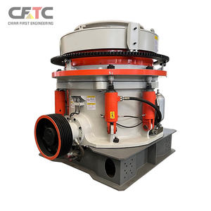 Concasseur à cône hydraulique multicylindre à petite échelle pour le broyage fin des roches dures - Product Image 1