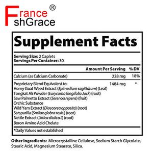 Cápsulas de Suplemento Herbal para Hombres, Apoyo a la Salud y Energía, 60 Cápsulas, Venta Caliente - Product Image 3