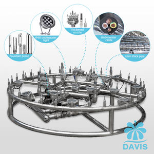 Fonte Musical Redonda de 1,5M para Lago com Água Dançante para Jardim Externo de Alta Qualidade - Product Image 2