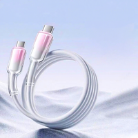 Kabel Data Braided Fast Charging dengan Konektor Type-C dan USB, Konduktor Tembaga Murni untuk Tablet dan Laptop