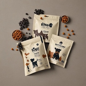 Mylar Stand up Bag Mate Reciclable EVOH PE Embalaje de plástico para alimentos para mascotas con cremallera e impresión de huecograbado para bolsas de alimentos para mascotas - Product Image 1