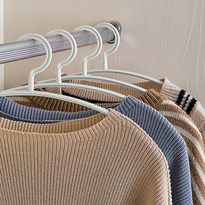 Plastic Clothes Hanger Thickened Non Slip Rectangle Shape For Wardrobe Closet Organization - Product Image 2