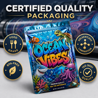 Sachets Doypack en Mylar à Fermeture Étanche et Anti-Odeur, Résistants aux Enfants, avec Impression Personnalisée de Dessins Animés, 3.5g 7g 14g, Qualité Alimentaire
