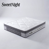 Matelas de luxe 5 étoiles pour hôtel, ressorts ensachés individuels, latex, convertible, pour chambre à coucher, tailles King et Queen