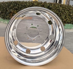 Jantes de camion en aluminium forgé poli à 10 goujons 17.5/19.5x6.0 17.5/19.5x6.75 - Product Image 4