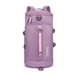 <span class=keywords><strong>Bolsa</strong></span> de Viaje Plegable Portátil de Oxford, Ligera, Gran Capacidad, con Compartimento Independiente para Zapatos, para Deportes al Aire Libre - Product Image 3