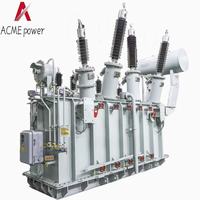 Transformateur de puissance triphasé immergé dans l'huile Acme Power Dyn11 50Hz, transformateur de distribution à groupe vectoriel personnalisé pour EPC de réseau