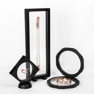 Caja de exhibición de película de PE de lujo al por mayor personalizada, caja de embalaje de pulsera de anillo, joyero transparente colgante - Product Image 6