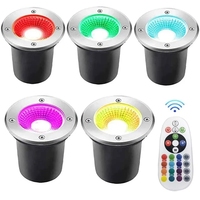 Jpungsun Landschaftsgarten Led-Bodenleuchte Outdoor IP67 12 V 24 V 3 W RGB Untergrundlicht