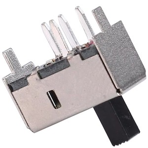 Interruptor Deslizante Vertical SS-13F03 de Una Fila, 3 Pines, 2 Posiciones, Alta Corriente - Product Image 4