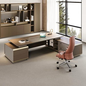 Bàn CEO đơn giản và hiện đại, quản lý văn phòng, Chủ tịch sang trọng nhẹ, bàn điều hành cao cấp - Product Image 3