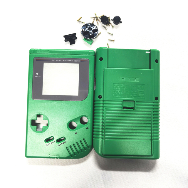 Dark Green Full Housing Shell Replacement for Gameboy Classic for GBO Retro Console