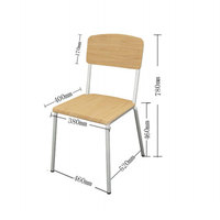 Meubles pour collèges et lycées, ensemble moderne et confortable de pupitre et chaise pour élèves