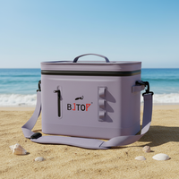 Sac isotherme souple moderne en TPU, imperméable, avec bandoulière, pour glaçons réutilisables, garde les aliments, la bière et le déjeuner au frais pendant 72 heures, idéal pour la plage