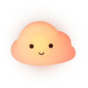 โคมไฟซิลิโคนระบบสัมผัสแบบสวิทช์ไฟกลางคืนไฟ LED โคมไฟกลางคืนติดผนังสำหรับห้องนอนรูปทรงสัตว์ทำจากซิลิโคนก้อนเมฆ - Product Image 2