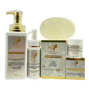 Set Aclarante y Blanqueador para el Cuidado de la Piel, Aclara Visiblemente, Hidrata, Antienvejecimiento, Reduce Manchas Oscuras, Elimina Imperfecciones, Trata la Piel Oscura - Product Image 3