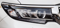 Couvre-phare avant en verre transparent de haute qualité pour Toyota Prado 2017-2019