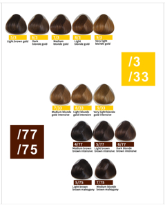 Crème colorante pour cheveux de couleur brun clair, produits de marque privée, <span class=keywords><strong>nuancier</strong></span> de couleurs de cheveux - Product Image 5