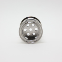 Plaque filtrante à trois pinces en acier inoxydable 4 "SS304 avec anneau de pression pour extracteurs en boucle fermée