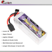 CODDAR RC LiPo Batterie 5S 6500MAH 18.5V 120C XT60 FPV Drone EDF Jets Camion Avion Hélicoptère MultiCopter Bateau RC Hobby