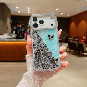 Fundas de epoxi <span class=keywords><strong>Singstar</strong></span> para celular, para iPhone 16 Pro Max, diseño para mujer, funda para teléfono móvil con decoración - Product Image 4