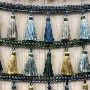 Flecos Decorativos de Poliéster al por Mayor, Adornos <span class=keywords><strong>para</strong></span> Cortinas, Cenefas, Cojines, Sofás, Nuevo, Hecho a Mano en China, TIANYUN - Product Image 4