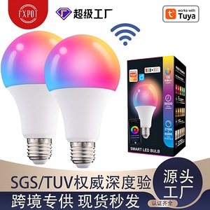 หลอดไฟอัจฉริยะ FXPOT LED E27 9W WiFi RGBWC ปรับความสว่างได้ สำหรับใช้ในบ้าน - Product Image 2