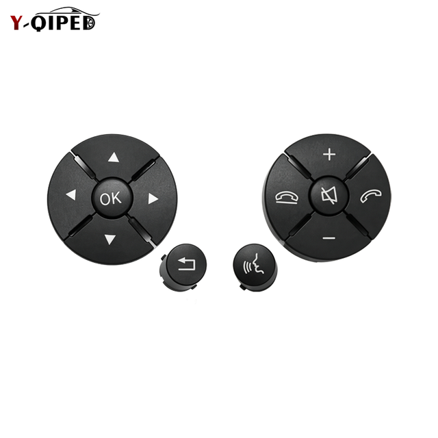 Steering Wheel Multi Function Control Buttons for Mercedes Benz C E Coupe GLK Class W204 W212 X204 W207 2048210351 2048210451