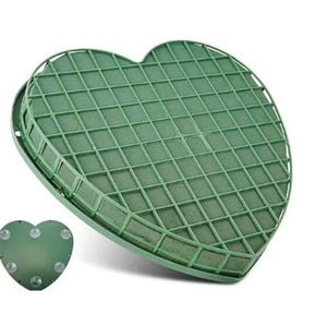 Mousse florale personnalisée, absorption d'eau, boue florale verte <span class=keywords><strong>pour</strong></span> fleurs artificielles et vivantes, <span class=keywords><strong>décoration</strong></span> de <span class=keywords><strong>voiture</strong></span> de <span class=keywords><strong>mariage</strong></span> en forme de cœur - Product Image 2