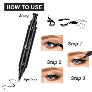 Vendita calda triangolare Head Seal <span class=keywords><strong>Eyeliner</strong></span> Dual Ended Long Lasting Waterproof Black Magnetic Glue Eyelashes <span class=keywords><strong>Eyeliner</strong></span> - Product Image 3