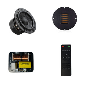 Samtronic 6.5Inch Actieve Koolstofvezel Hifi Boekenplank Speaker Stereo Houten Boekenplank Speaker Voor Home Audio Amt Tweeter 625a - Product Image 5