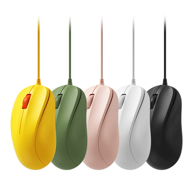 High Performance USB Gaming Wired Optical Mouse Silent for Office Computer Use and Household Stock