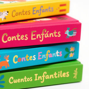 Libro de tapa dura personalizado <span class=keywords><strong>para</strong></span> niños, papel de Arte de alta calidad, encuadernación cosida recubierta, cartón <span class=keywords><strong>para</strong></span> niños, tablero de <span class=keywords><strong>cuentos</strong></span> <span class=keywords><strong>para</strong></span> <span class=keywords><strong>dormir</strong></span>, impresión de libros - Product Image 3