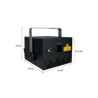 2023 nouveau professionnel 3d 5w rgb animation couleur étoile 5000mw projecteur de lumière laser avec logo à vendre