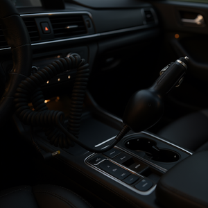 Car Power Supply For Cigarette Lighter Socket 5V 1A <b>Adapter</b> Connector - Product Image 3