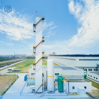 Usine d'oxygène liquide et d'azote JINHUA 1300 Nm³/h avec moteur à engrenages pour usage industriel/médical/soudage