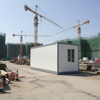 Maison préfabriquée pliable WELLCAMP, trois chambres, petite maison, assemblage rapide, ignifuge, prête à être expédiée, utilisation pour hôtel, maison, bureau