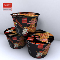 [Caliente] SINOMIE Comida coreana Venta al por mayor HALAL Sabor a queso Paquete de tazón de pollo picante caliente Ramen coreano