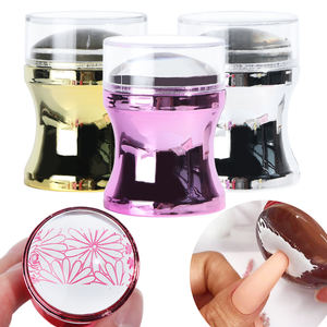 Prix usine discount Transparent Français Ongles Impression Nail Art Estampage Plaque Manucure Gelée Silicone Tête Nail <span class=keywords><strong>Stamper</strong></span> - Product Image 1